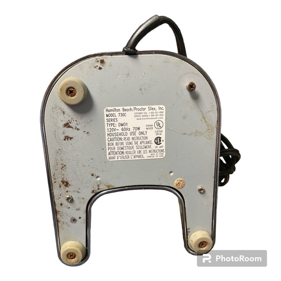 •Hamilton Beach Drink Master Chrome Milkshake Mixer - Picture 4 of 4